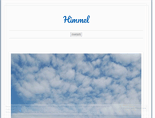 Tablet Screenshot of himmel.com